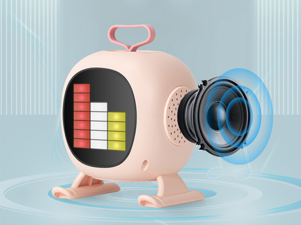 Портативная Bluetooth караоке-колонка с микрофоном и RGB подсветкой (2)