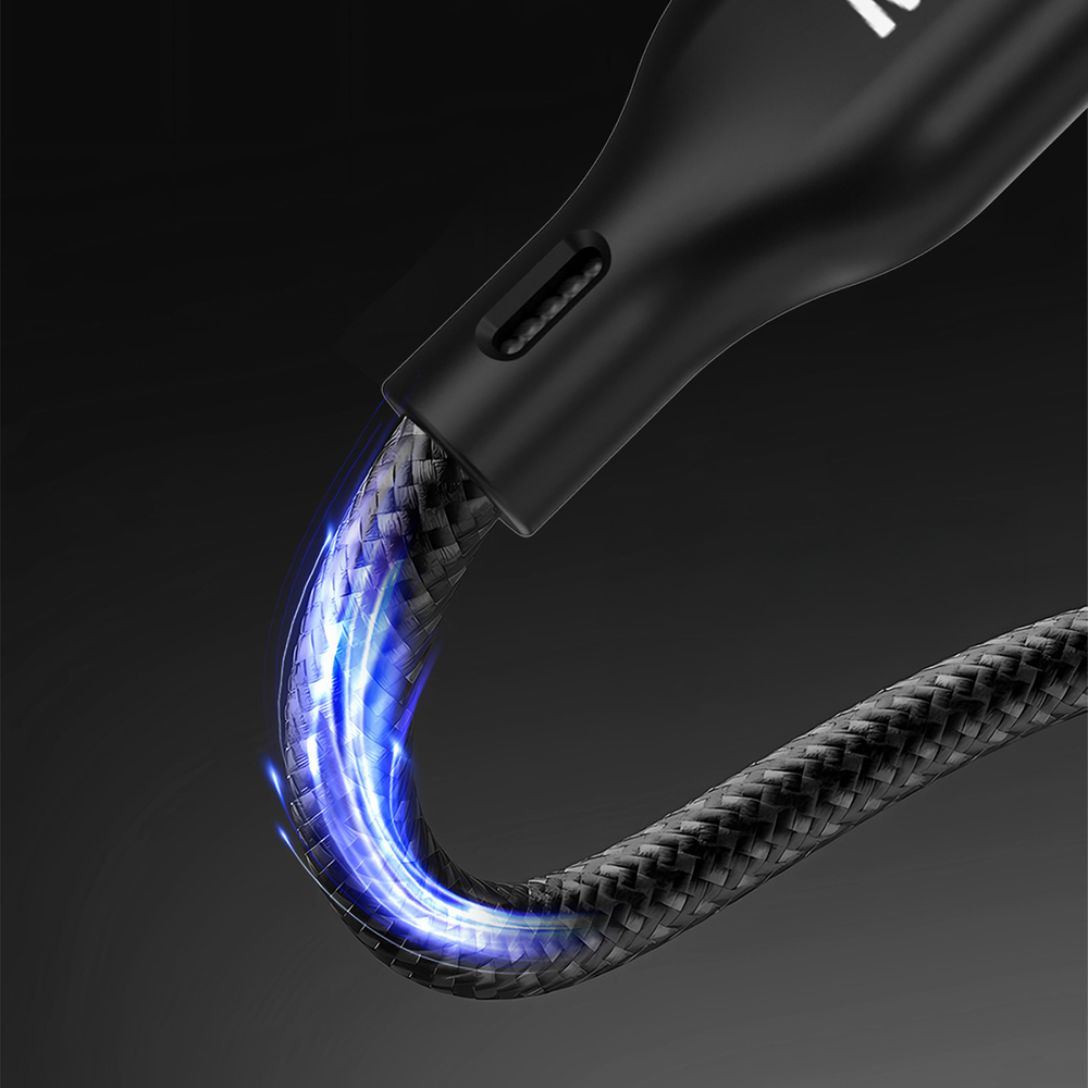 Зарядное устройство Dudao A12MaxC PD60W 2-в-1 для Apple Watch / USB-C — Черный (1)