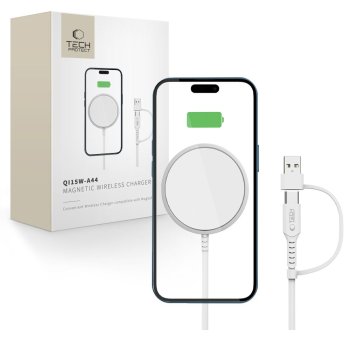 Tech-Protect QI15W-A44 магнитное беспроводное зарядное устройство с MagSafe -...