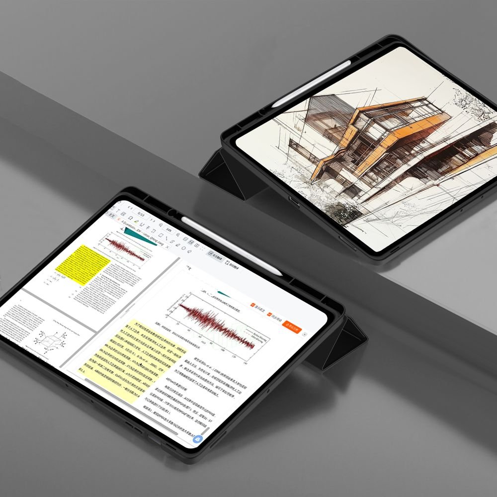 Samsung Galaxy Tab S10 FE+ Plus (SM-X620 / X626B) Tech-Protect SC Pen Protective Cover Case, Black | Чехол... (0)