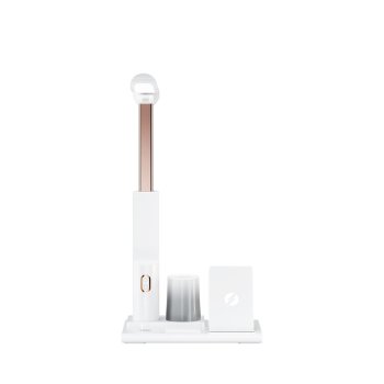 Настольная лампа с беспроводной зарядкой T-Phox 5в1, белая