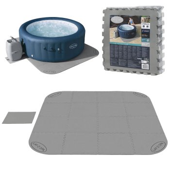 Пенопластовый коврик под бассейн Bestway 60334, серый