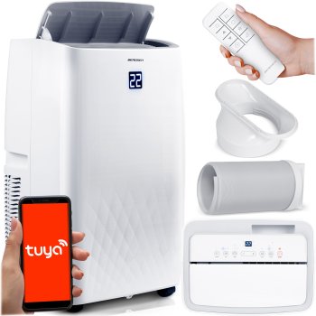 Мобильный кондиционер Berdsen BD-581 14000 BTU с функцией обогрева и Wi-Fi