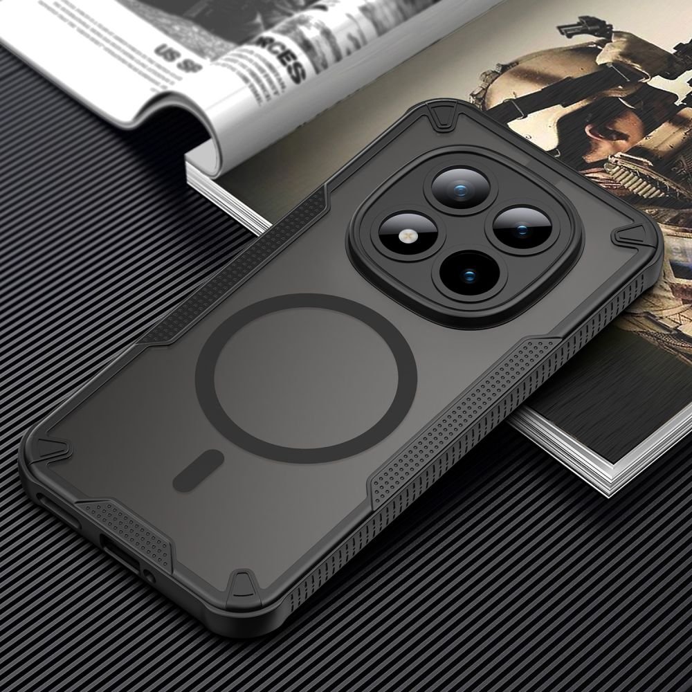 Xiaomi Redmi Note 15 Pro+ Plus Tech-Protect Rugged Shield MagSafe Cover Case, Black | Чехол Кабура для... (0)