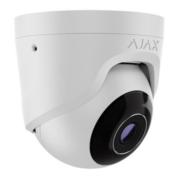 IP-камера видеонаблюдения AJAX TurretCam 8MP 2.8mm, белая