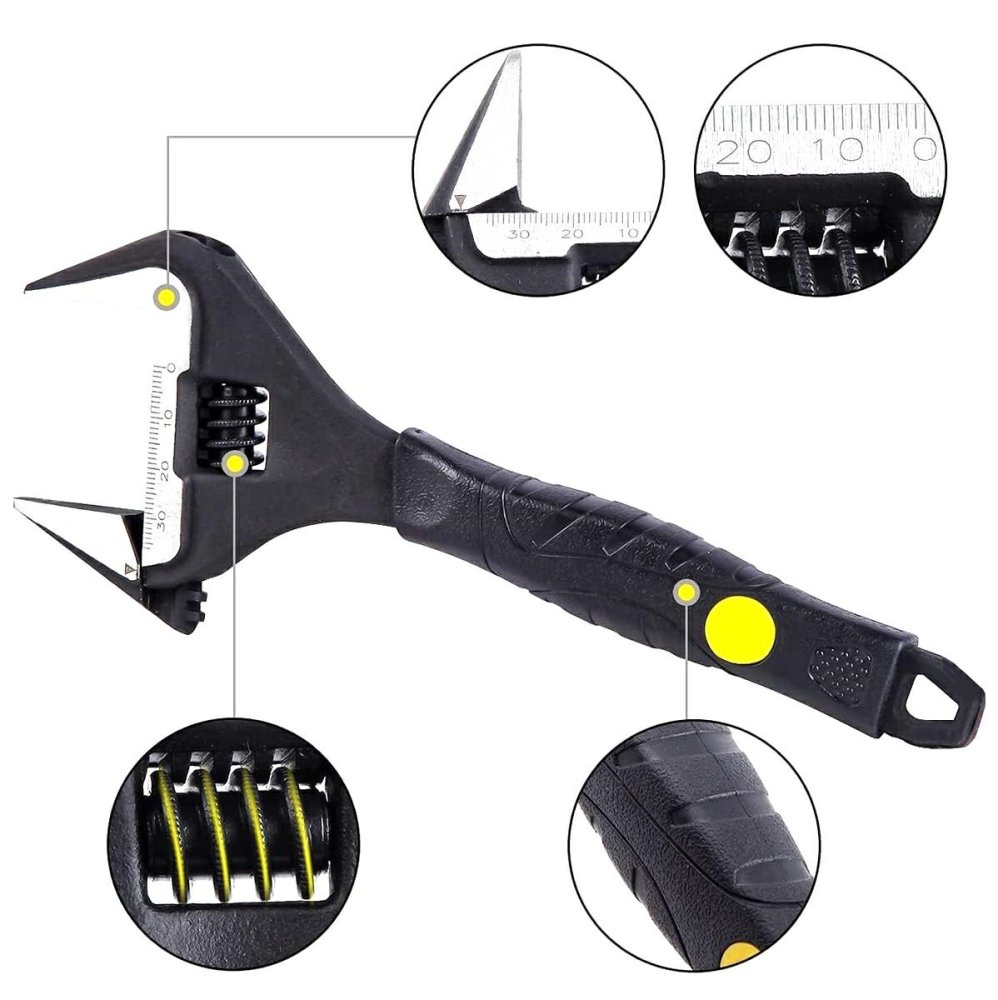 Регулируемый разводной ключ 8" 38 мм (2)