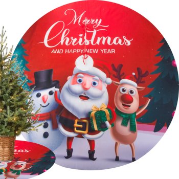 Рождественский Коврик для Елки, 120 см