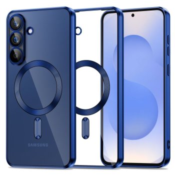 Чехол Tech-Protect MagFlex MagSafe для Samsung Galaxy S25 FE — темно-синий