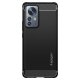 Xiaomi 12 Pro Spigen Rugged Armor Case Cover, Black | Чехол Кейс Бампер Обложка для...