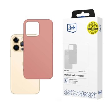 Чехол для iPhone 13 Pro Max из серии 3mk Matt Case — розовый