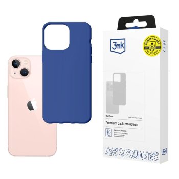 Чехол для iPhone 14 Plus из серии 3mk Matt Case — синий