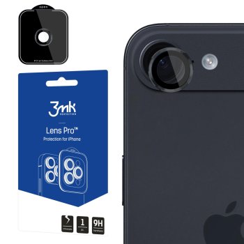 3mk Lens Protection Pro закалённое стекло для объектива iPhone 17 Air - чёрный
