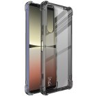 Sony Xperia 5 IV IMAK Soft TPU Case Shock-Absorbing Protection Cover, Transparent Black | Чехол Бампер Кабура для Телефона