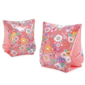 Нарукавники для плавания детские INTEX 56669 для детей 3-6 лет, Цветочки