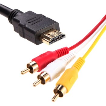 Кабель-переходник HDMI на 3x RCA 1,5 м