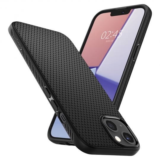 Apple iPhone 13 6.1'' Spigen Liquid Air TPU Case Cover, Black | Чехол Кейс Кабура Бампер для... (0)