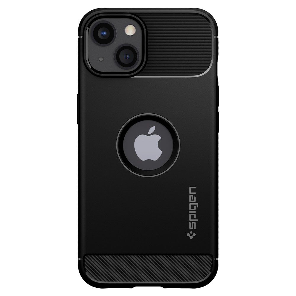 Apple iPhone 13 6.1'' Spigen Rugged Armor Case Cover, Black | Чехол Кейс Бампер Обложка для... (0)