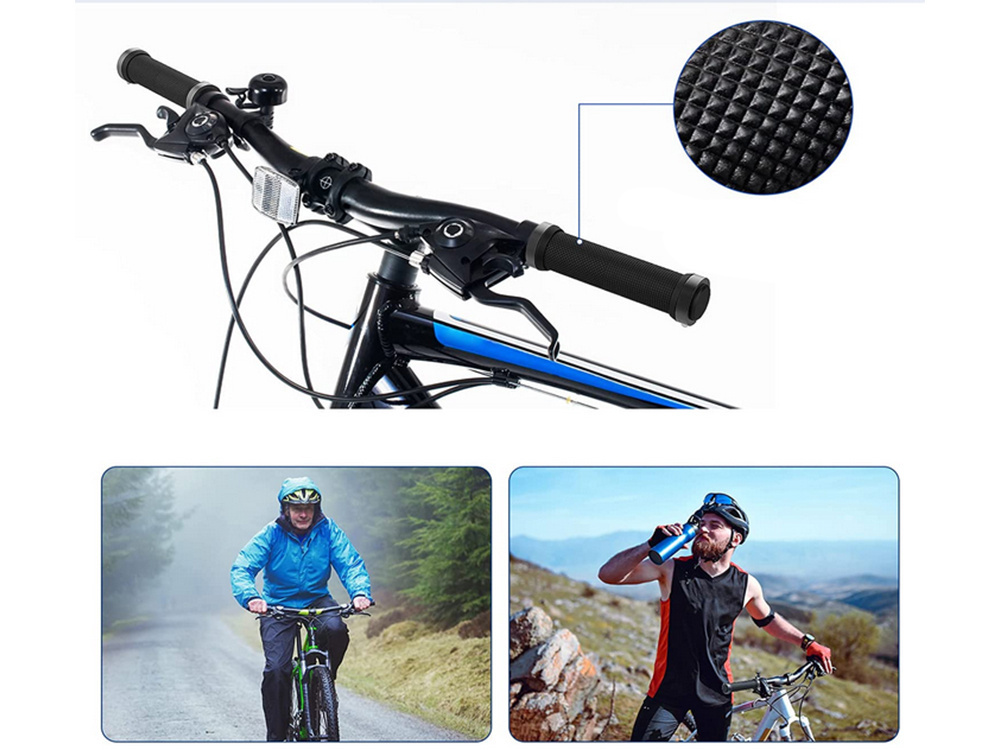 Велосипедные Ручки С Резиновыми Рукоятками (0)