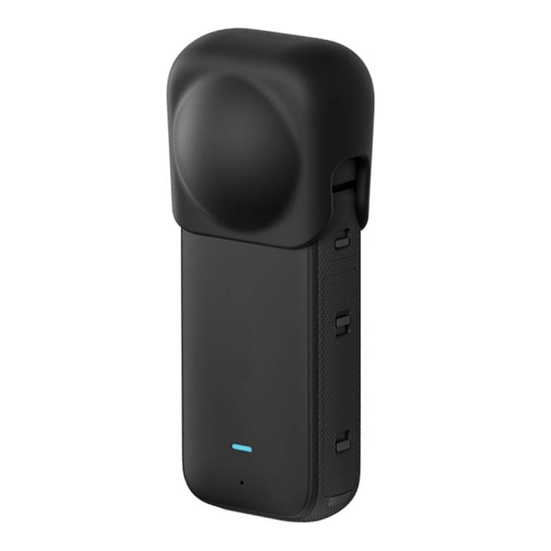 Силиконовая защитная крышка Puluz для Insta360 X3 черная (3)