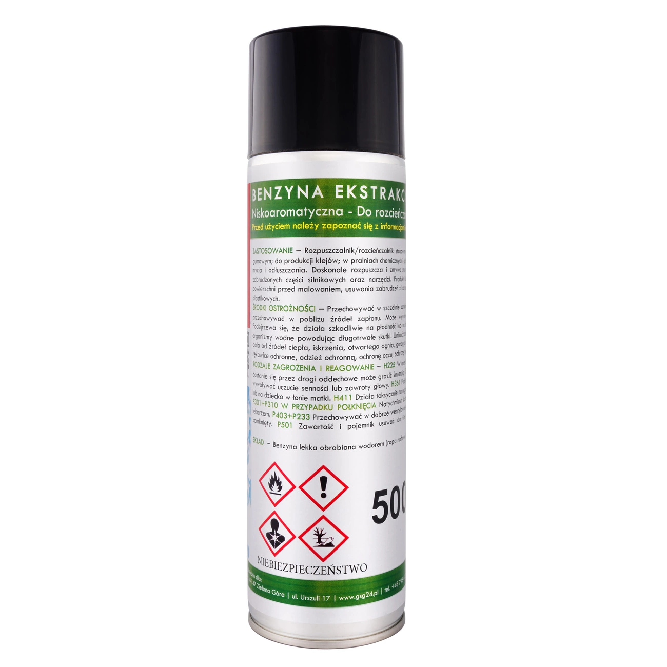 Экстракционная нафта в аэрозоле B-MAX Spray 500ML