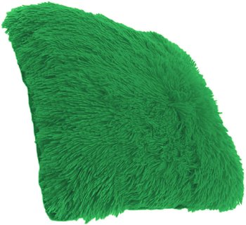 Декоративная наволочка зеленого цвета