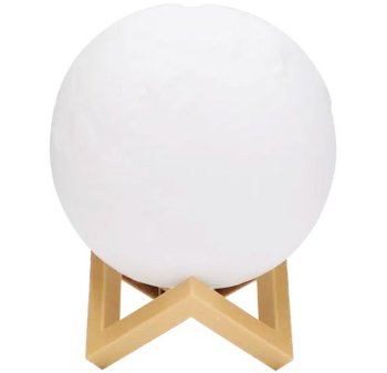 Ночник 3D Луна Декоративная лампа c пультом 8 cm, RGB | Night LED Lamp Moon with...