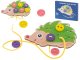 Учебный набор для пошива пуговиц, зелёный ёжик| An educational set for sewing