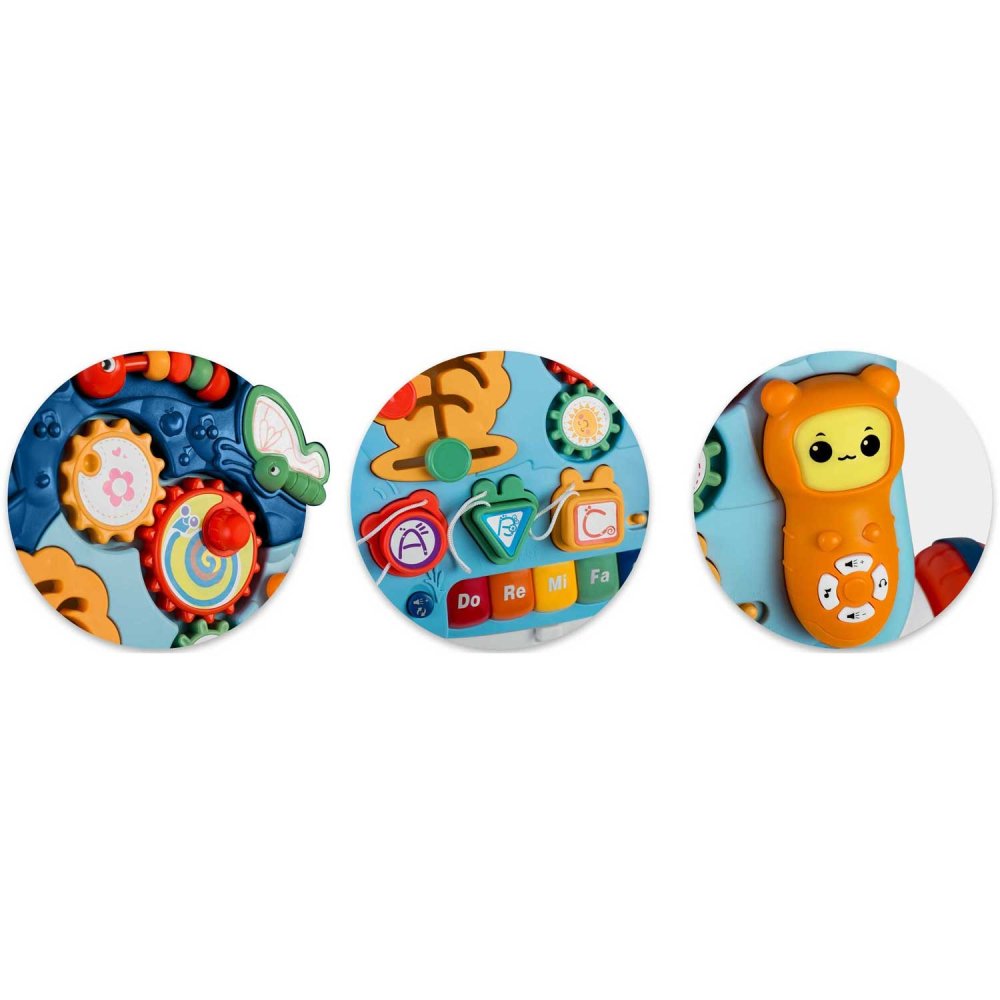 Развивающий центр 5в1 Ricokids: ходунки-каталка и столик 781900, синий (3)