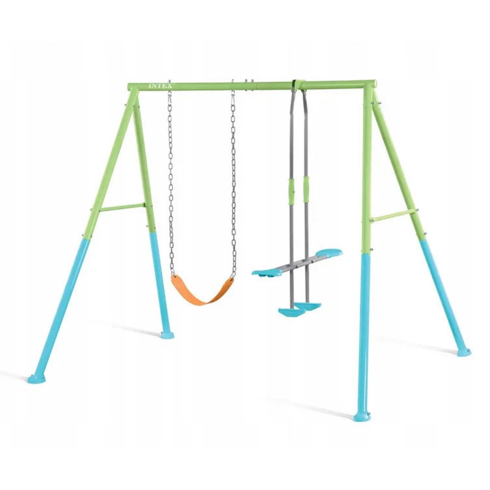 Детские садовые двойные качели INTEX 44120 с регулировкой высоты (0)