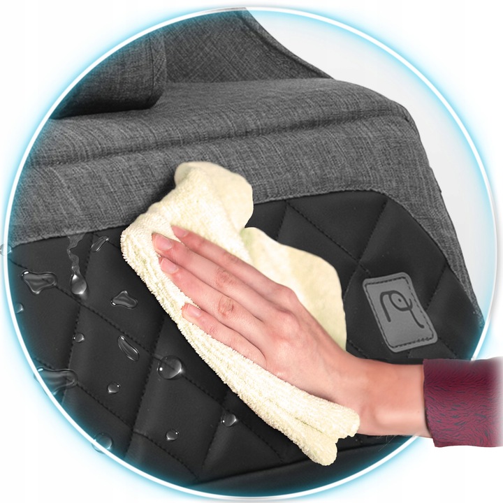 Прогулочная коляска Paseo Nukido, Тёмно-серая (6)