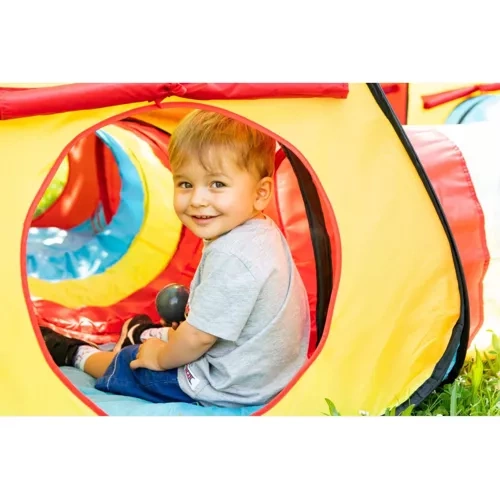 Детская игровая палатка Kruzzel 23871 3 в 1 с туннелем (3)