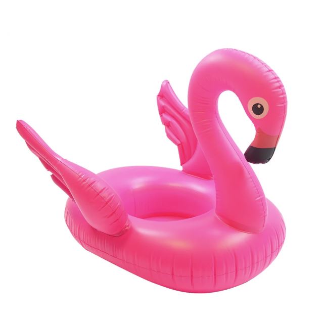 Надувной Круг для Купания в Форме Фламинго | Inflatable Water Mattress Flamingo (3)