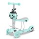 Трехколесный самокат Ricokids Buggy - мятный, детский транспорт для...