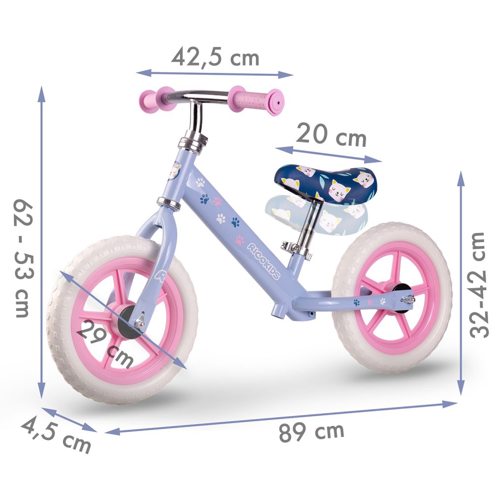 Детский беговел Ricokids с легкой рамой RK-607 (2)