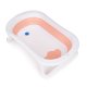 Складная детская ванночка ECOTOYS со сливом и датчиком температуры,...