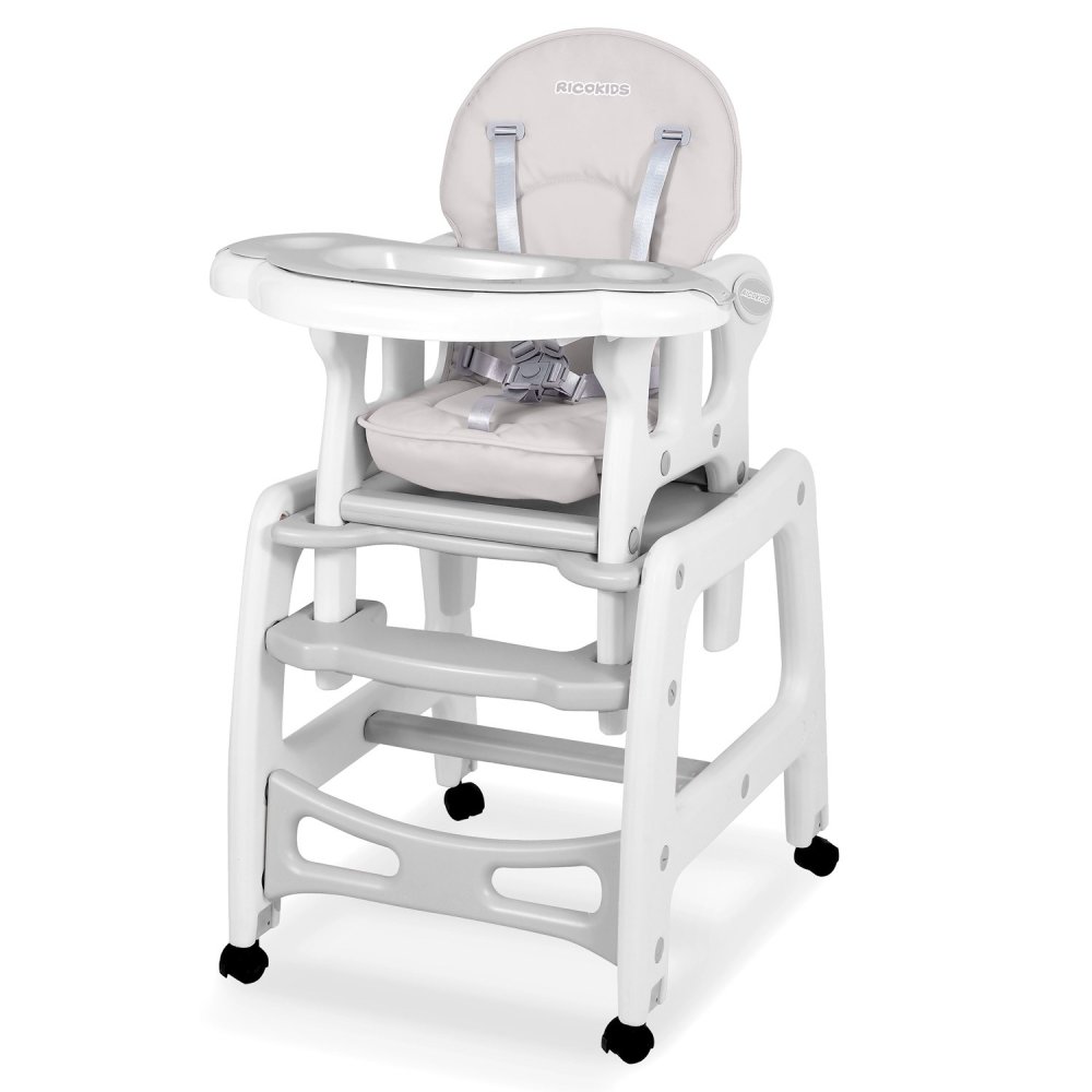 Ricokids Sinco стульчик для кормления 5 в 1, серый (0)