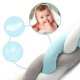 Бортик-косичка в кроватку Ricokids 2 м, сине-серый