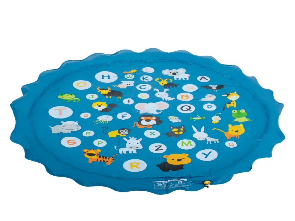 Детский Надувной Водный Коврик Фонтан Бассейн, 170 см | Children's Inflatable... (3)