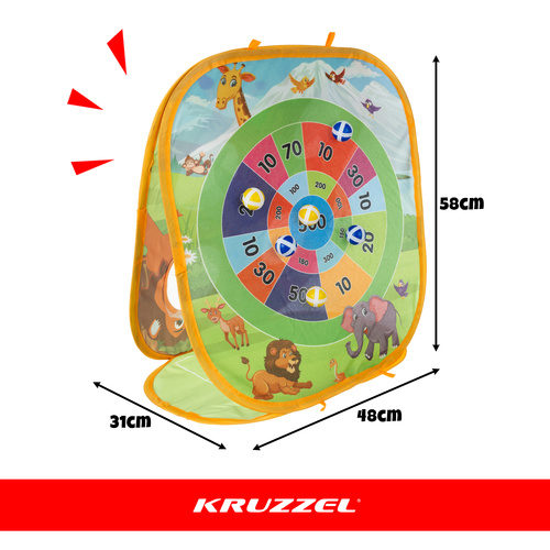 Игра на ловкость Метание мячиков Kruzzel 26751 3в1 для детей и взрослых (0)