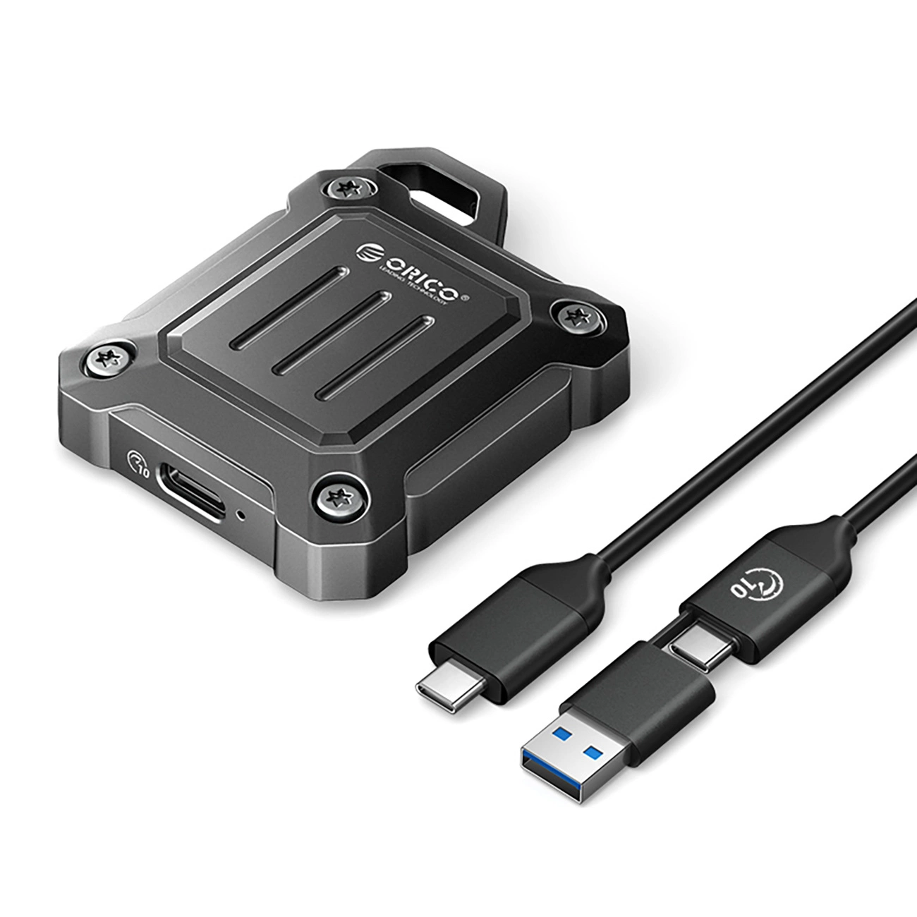 Портативный карман для хранения M.2 2230 USB-C 3.2 - черный