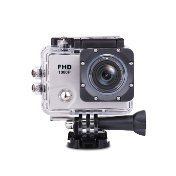 DV2400 Action Camera Video Recording Photo Shooting Recorder Waterproof + Accessories, White | Мини Спорт...