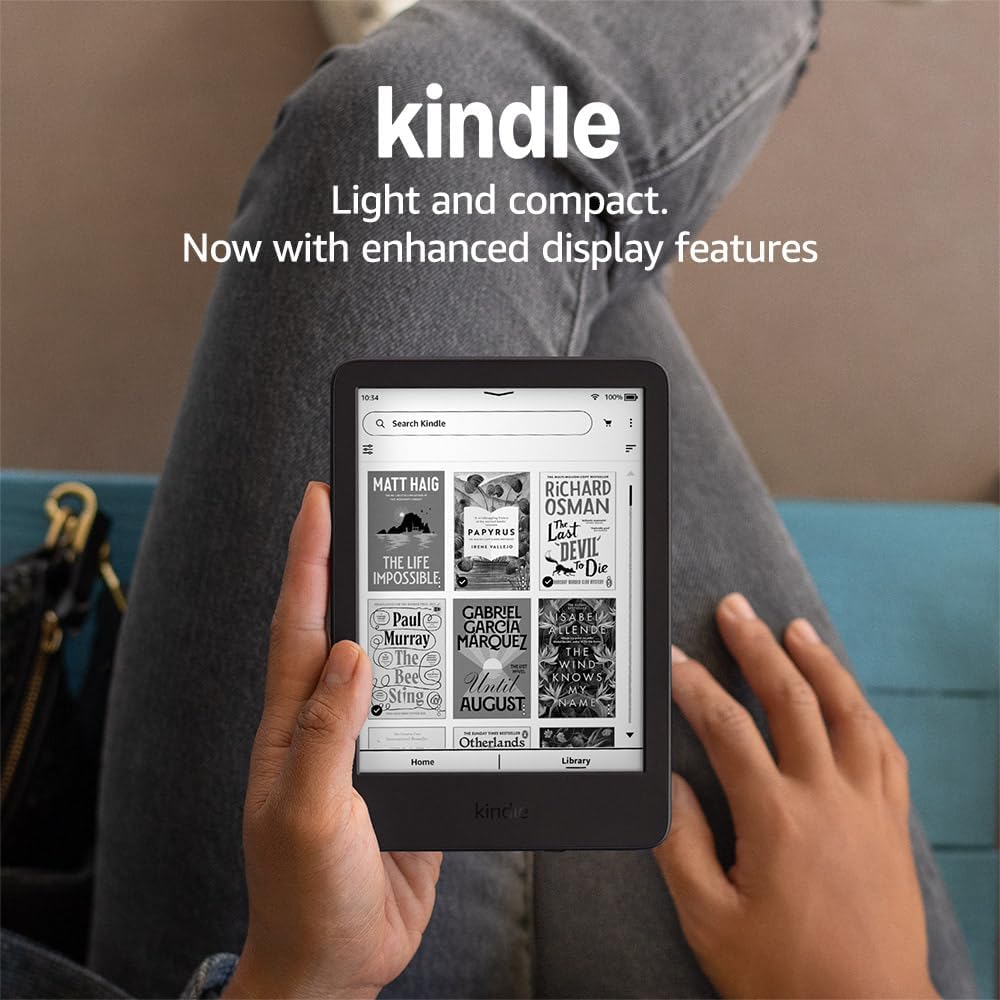 Amazon Kindle (2024) (11th generation) eReader eBook 16GB, Black | Электронная Книга (4)