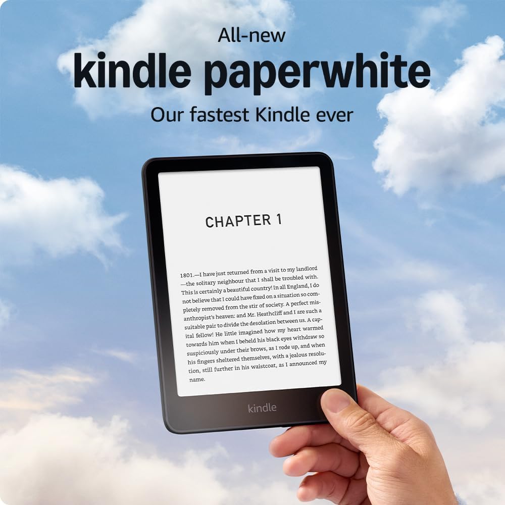 Amazon Kindle Paperwhite (2024) (12th generation) eReader eBook 16GB, Black | Электронная Книга (4)