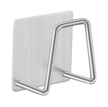 Держатель кухонной губки для раковины, Серебристый | Kitchen Sponge Holder