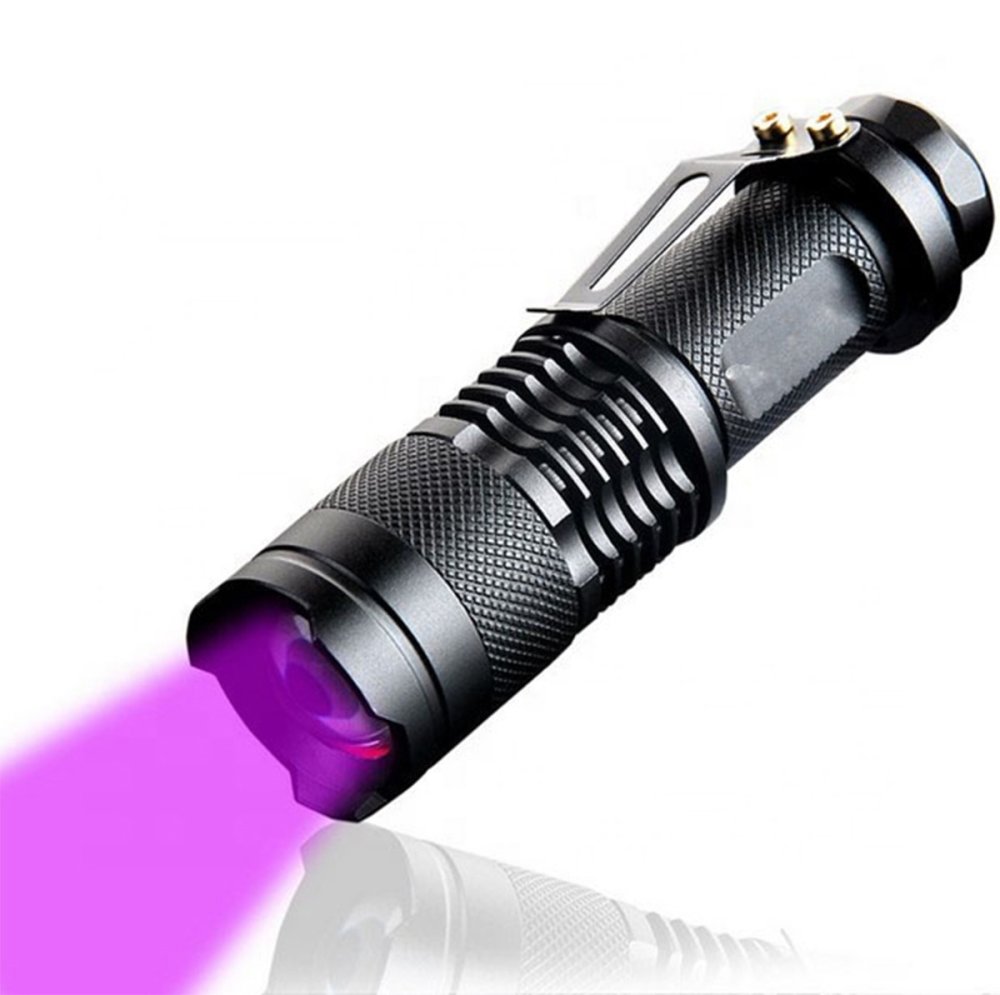 Ультрафиолетовый тестер, тактический фонарик | UV Tester Flashlight (3)