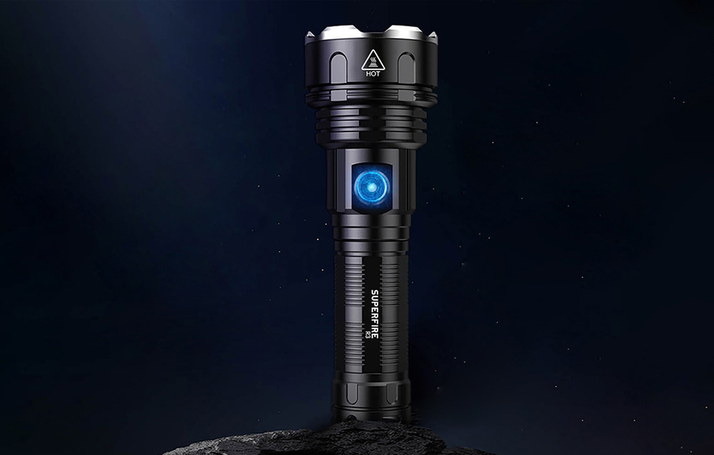 Фонарь Superfire R3 P90, 2000 лм, USB (4)