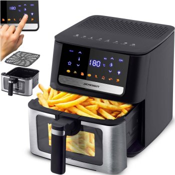 Аэрогриль Berdsen BD-655, 6,5 л, 1700 Вт, чёрный