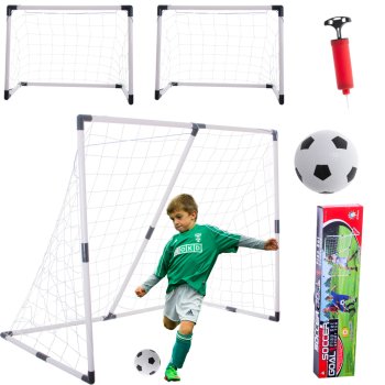 Футбольные ворота для детей 2в1, 185x120x70см | Soccer Goals
