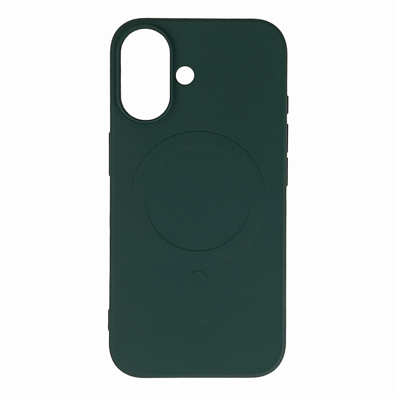 Samsung Galaxy A16 4G / 5G ( SM-A166 / SM-A165 ) Liquid Silicone Case with MagSafe Cover, Green | Чехол...