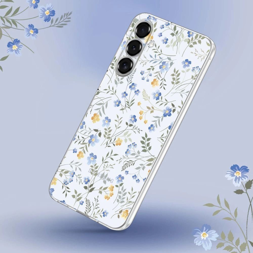 Samsung Galaxy A26 (SM-A266E/DS) Tech-Protect FlexAir Cover Case, Daisies with Leaves | Чехол Кабура для... (0)